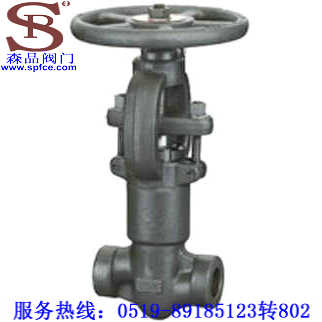 J61Y-350C锻钢自密封截止阀SPJ61Y-350C锻钢截止阀