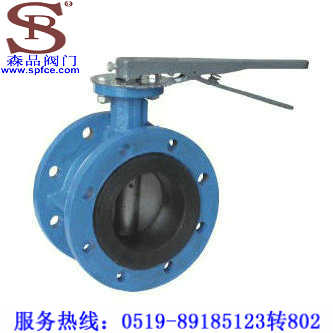 法兰蝶阀D41X-16C 法兰衬胶蝶阀D41X-16C